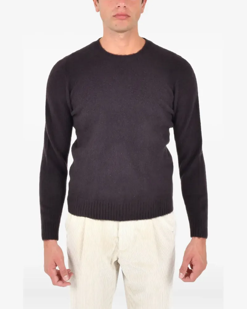 Drumohr  Pullover mit rundem Ausschnitt - Braun Braun