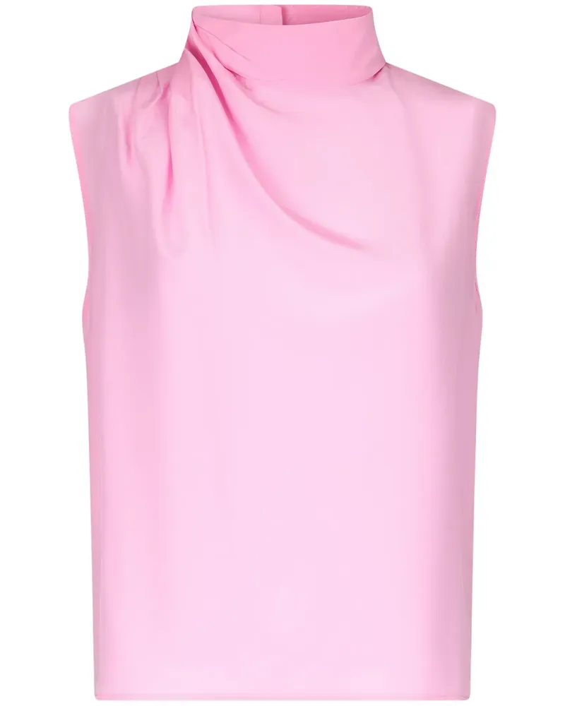 Liu Jo Oberteil aus Seide - Rosa Rosa