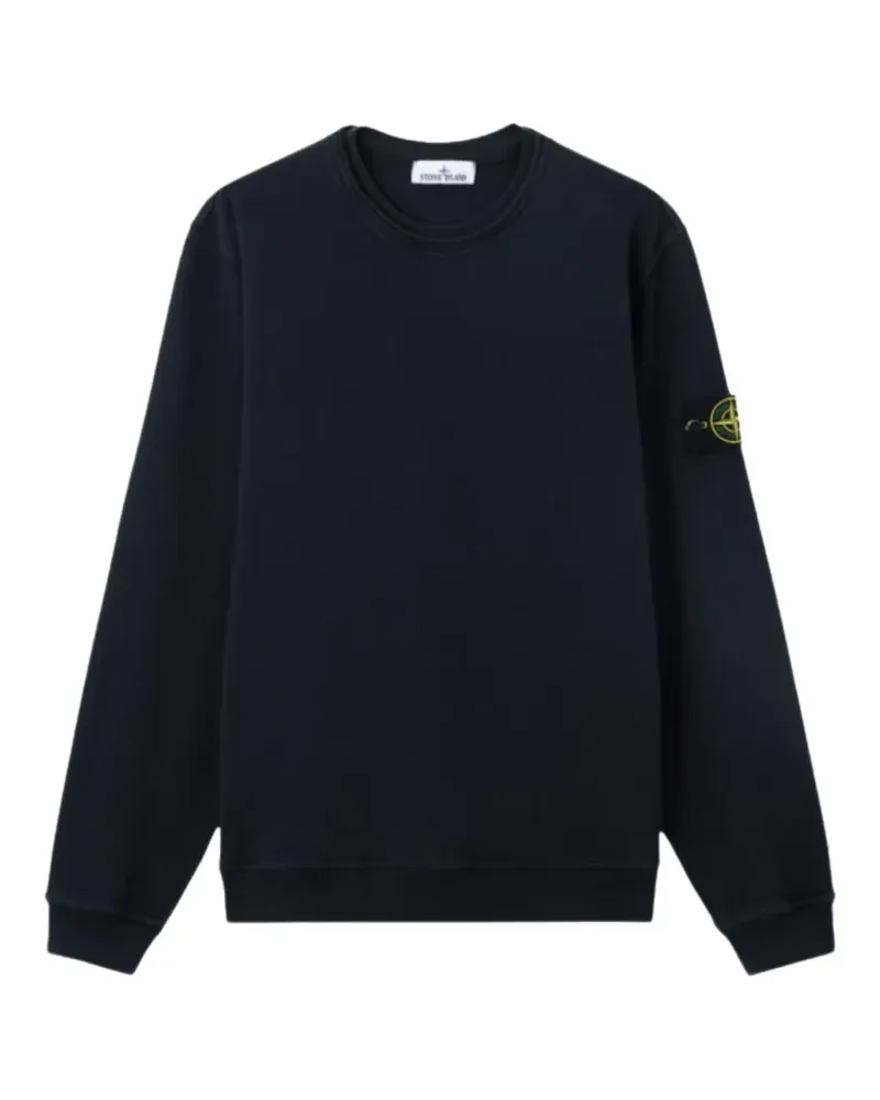 Stone Island patch crewneck sweatshirt - Blau Blau