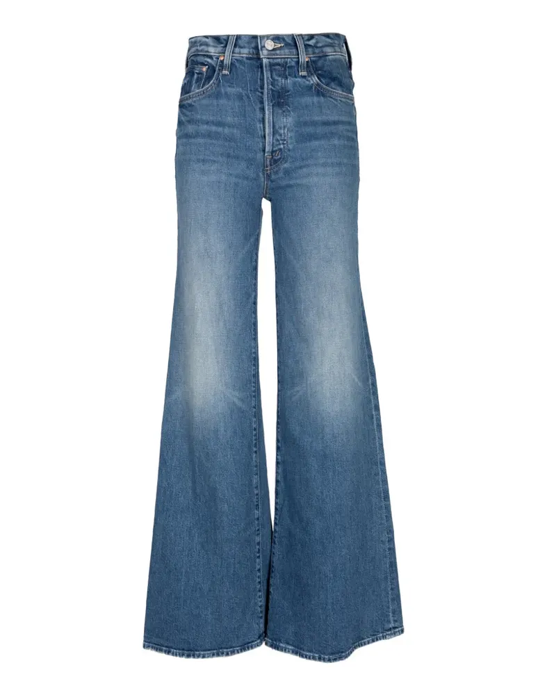 Mother Tomcat Roller Sneak Jeans - Blau Blau