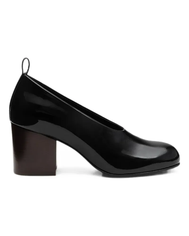 AMI Paris cow leather pumps - Schwarz Schwarz