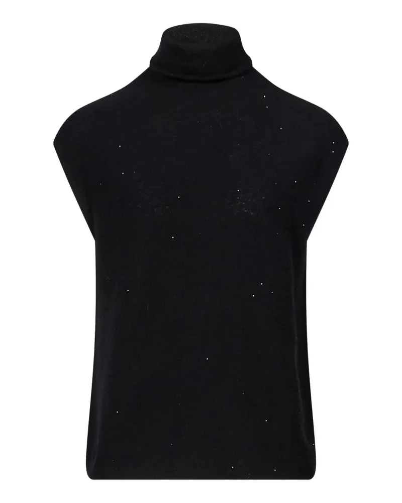 Antonelli Firenze crystal-embellished roll-neck sweater - Schwarz Schwarz