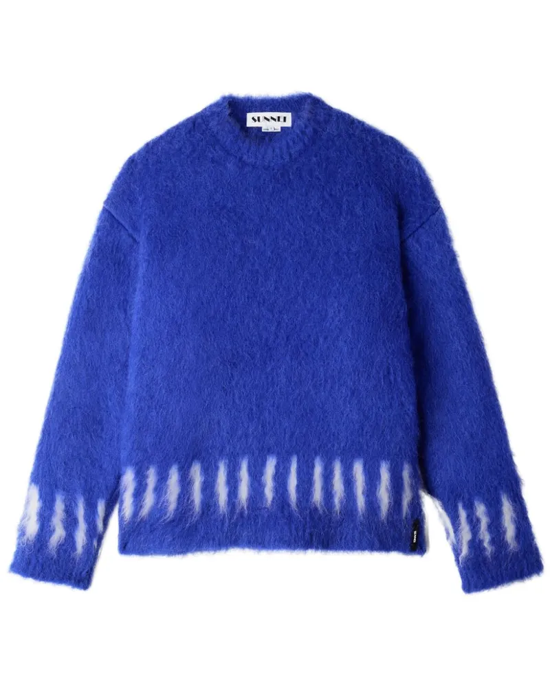 SUNNEI Pullover mit rundem Ausschnitt - Blau Blau