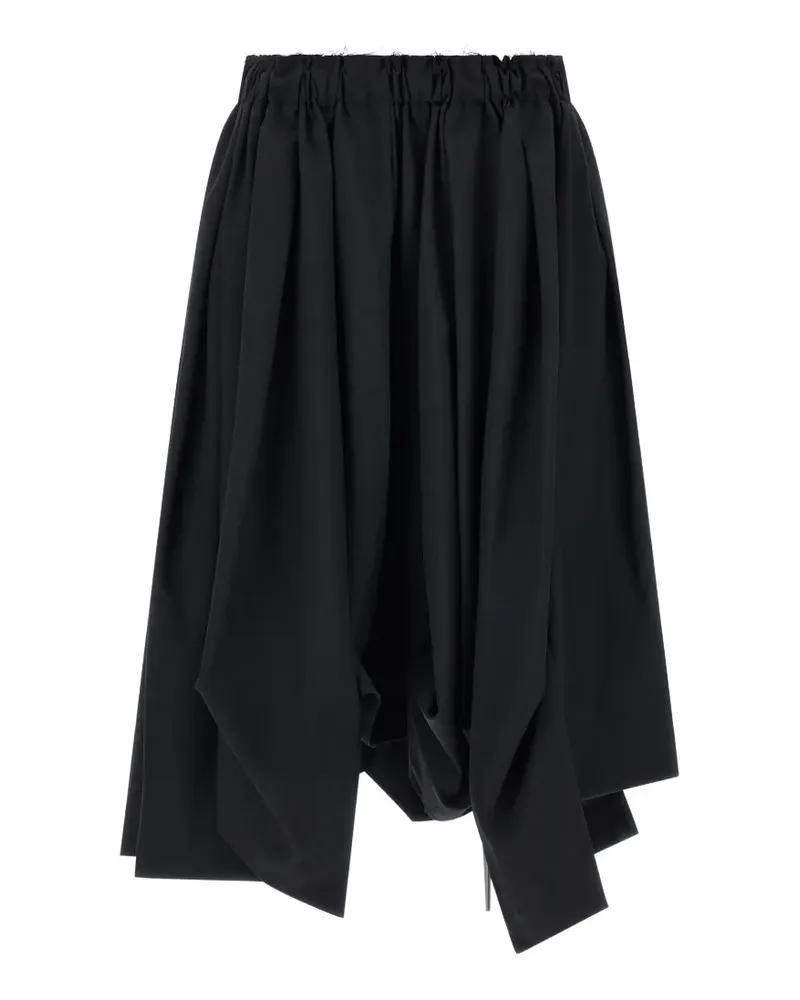Comme des Garçons asymmetric panelled shorts - Schwarz Schwarz