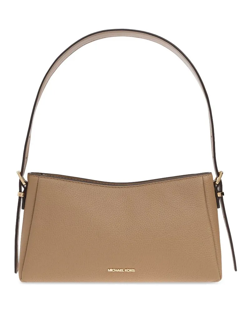Michael Kors Schultertasche aus Leder - Nude Nude