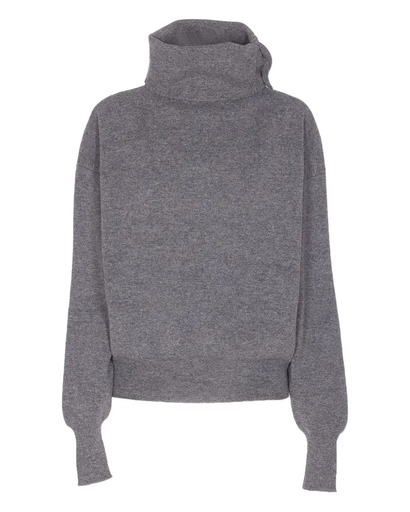 Haikure roll-neck sweater - Grau Grau