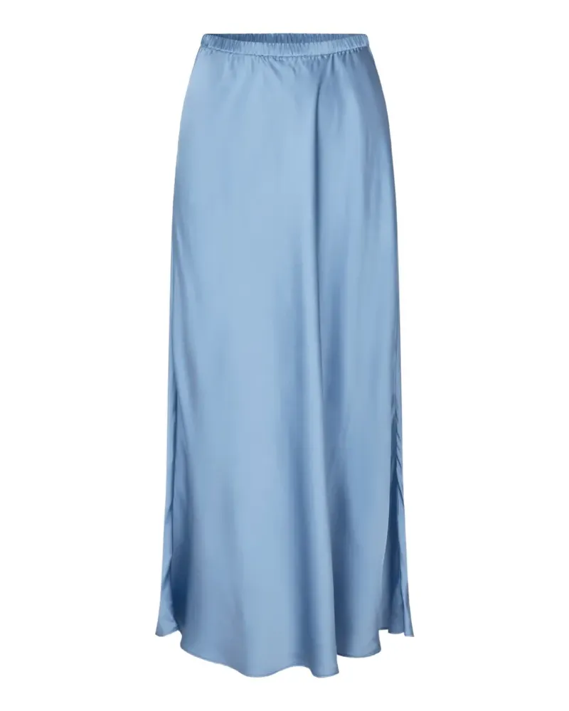 Samsøe & Samsøe elasticated midi skirt - Blau Blau