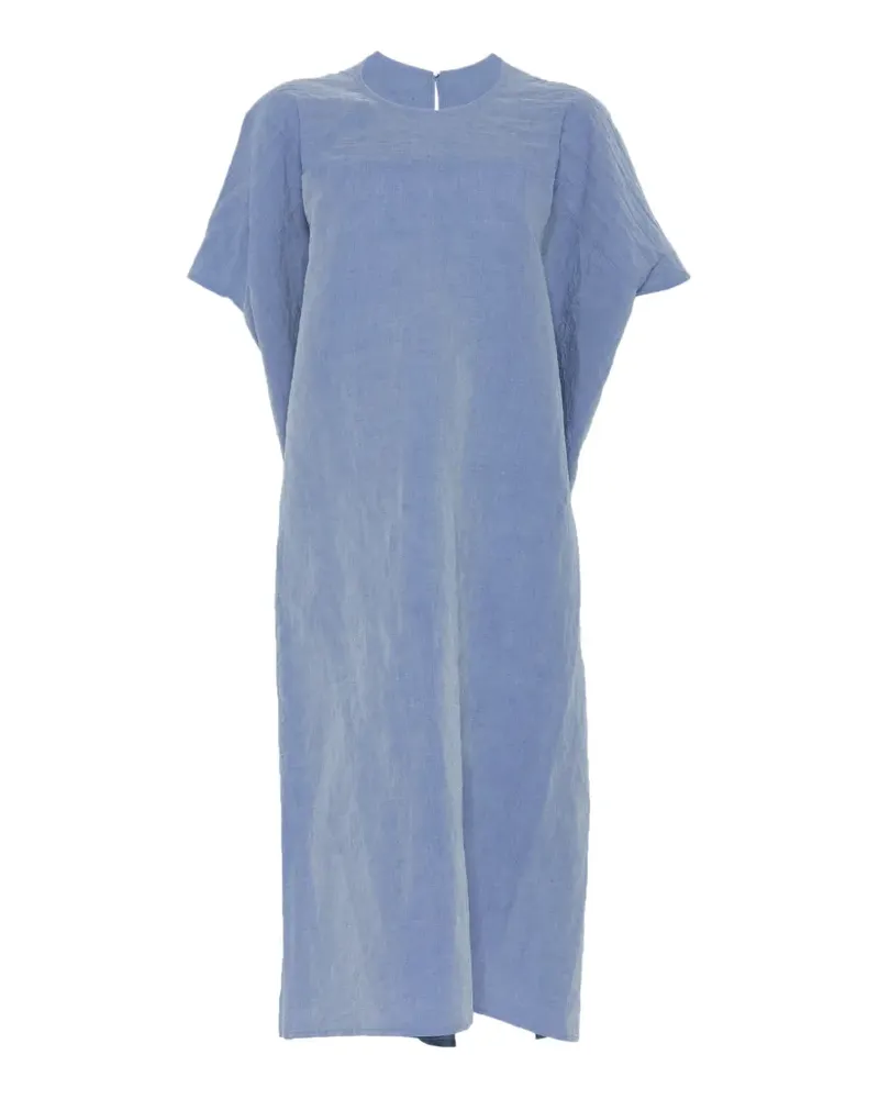 Sofie D'Hoore Daiki round-neck short-sleeve midi dress - Blau Blau