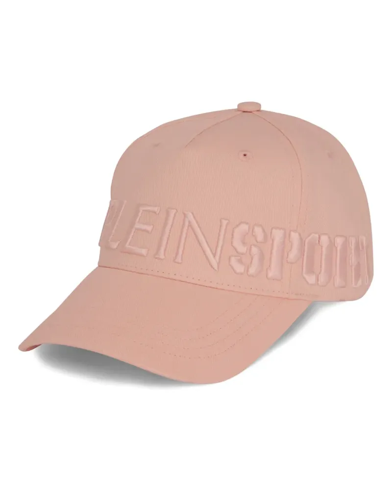 Philipp Plein Baseballkappe mit Logo-Stickerei - Rosa Rosa