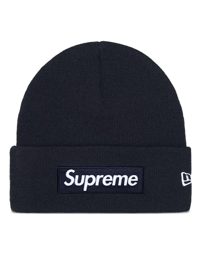 Supreme Being x New Era box logo beanie hat - Schwarz Schwarz
