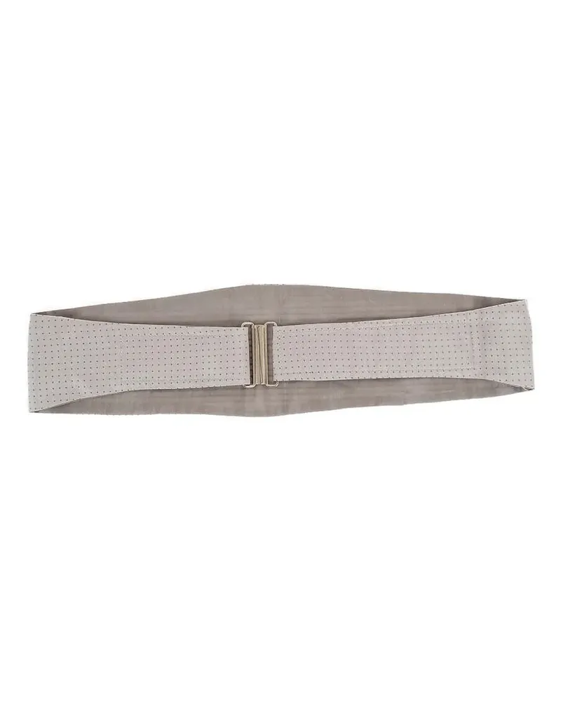 Corneliani micro-motif tuxedo cummerbund - Grau Grau