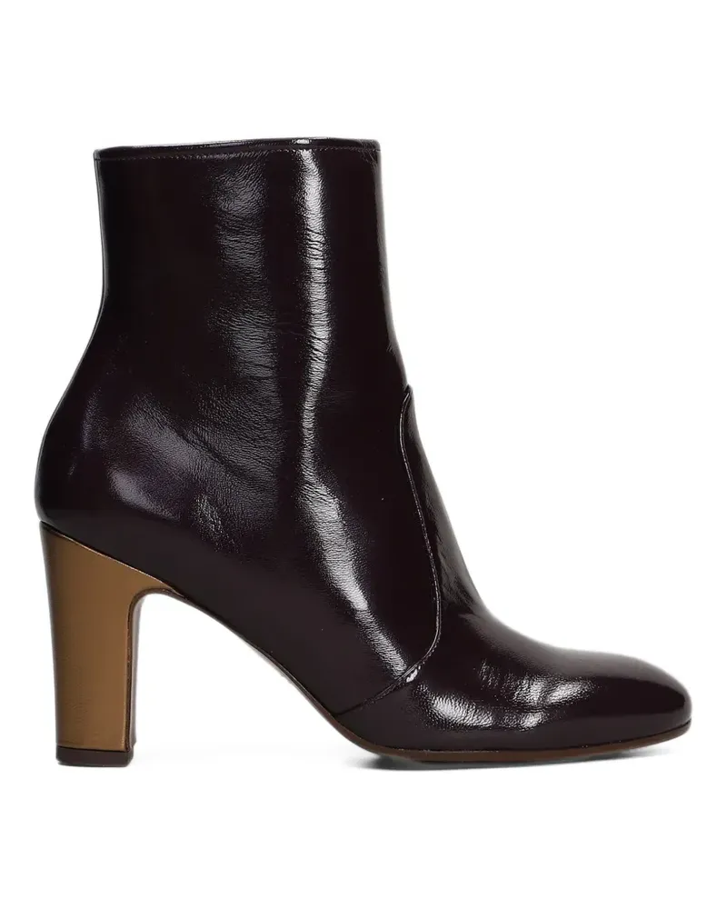 Chie Mihara Manel patent-finish ankle boots - Violett Violett