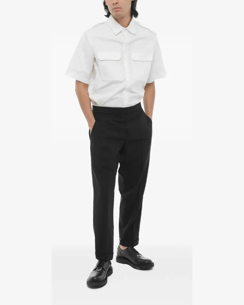Neil Barrett Hose mit elastischem Bund - Schwarz Schwarz