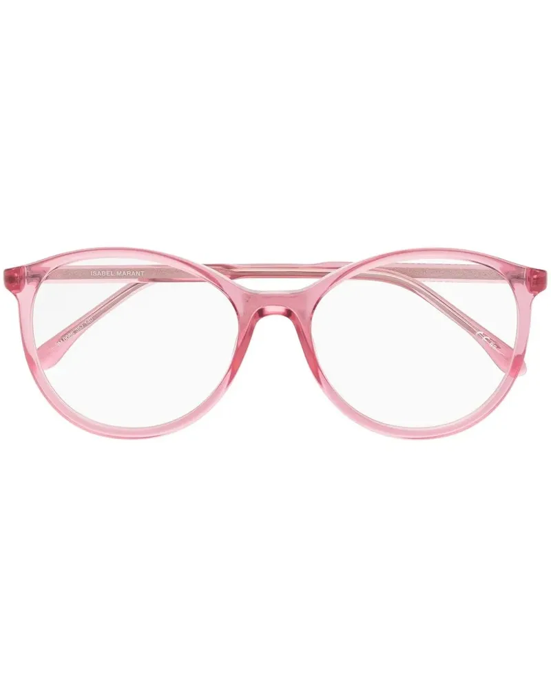 Isabel Marant Brille mit rundem Gestell - Rosa Rosa