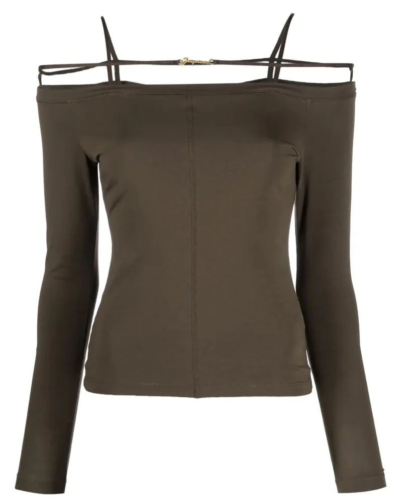 Jacquemus Le T-Shirt Sierra Top - Braun Braun