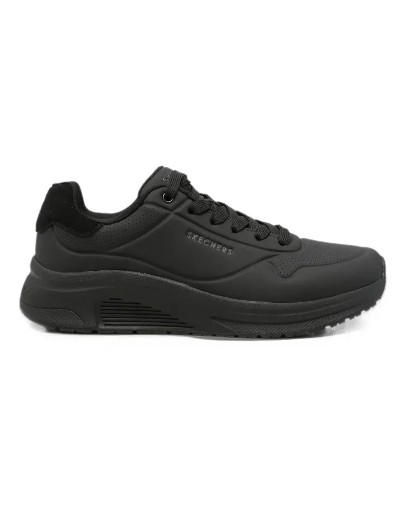 Skechers Perforierte Sneakers - Schwarz Schwarz