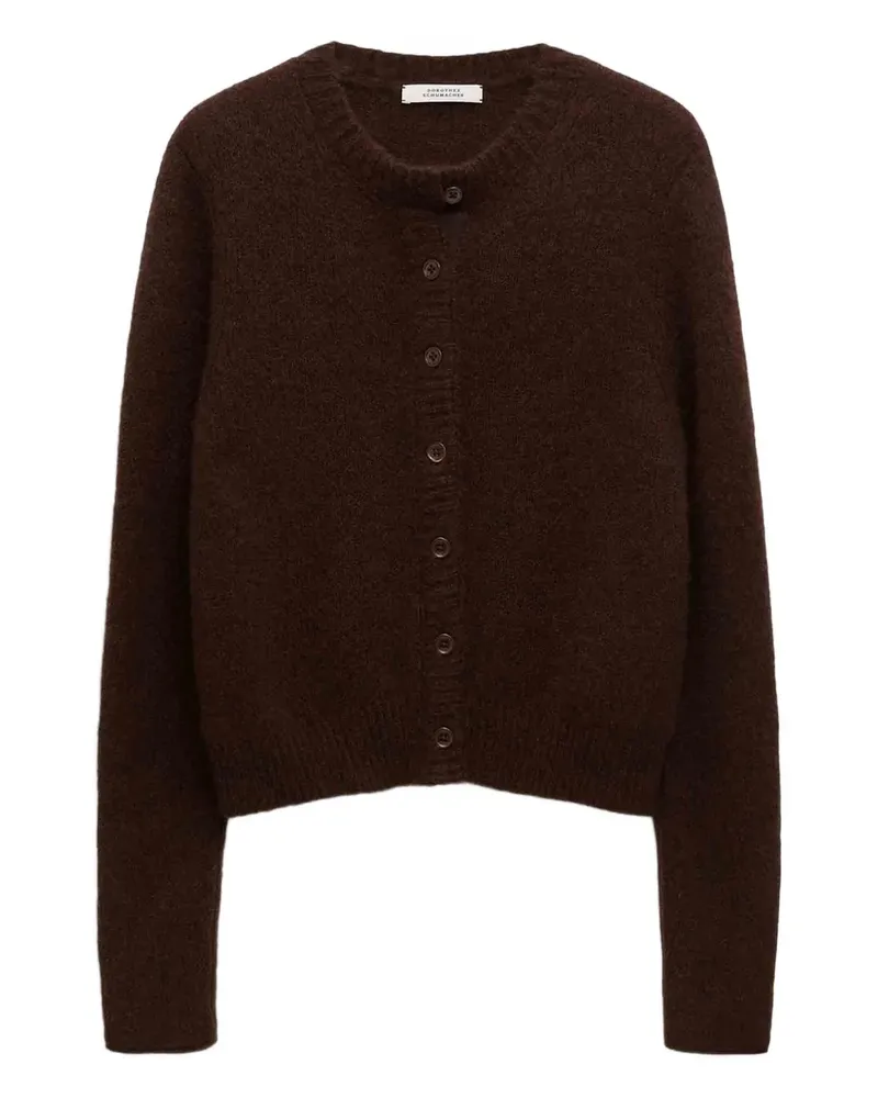 Dorothee Schumacher Luxury crew-neck cardigan - Braun Braun