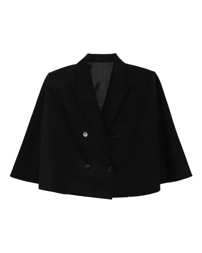 JUUN.J Jacke aus Wolle - Schwarz Schwarz