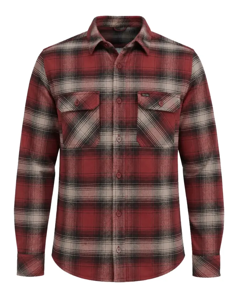 Rip Curl Count Flannel Hemd mit Karomuster - Rot Rot