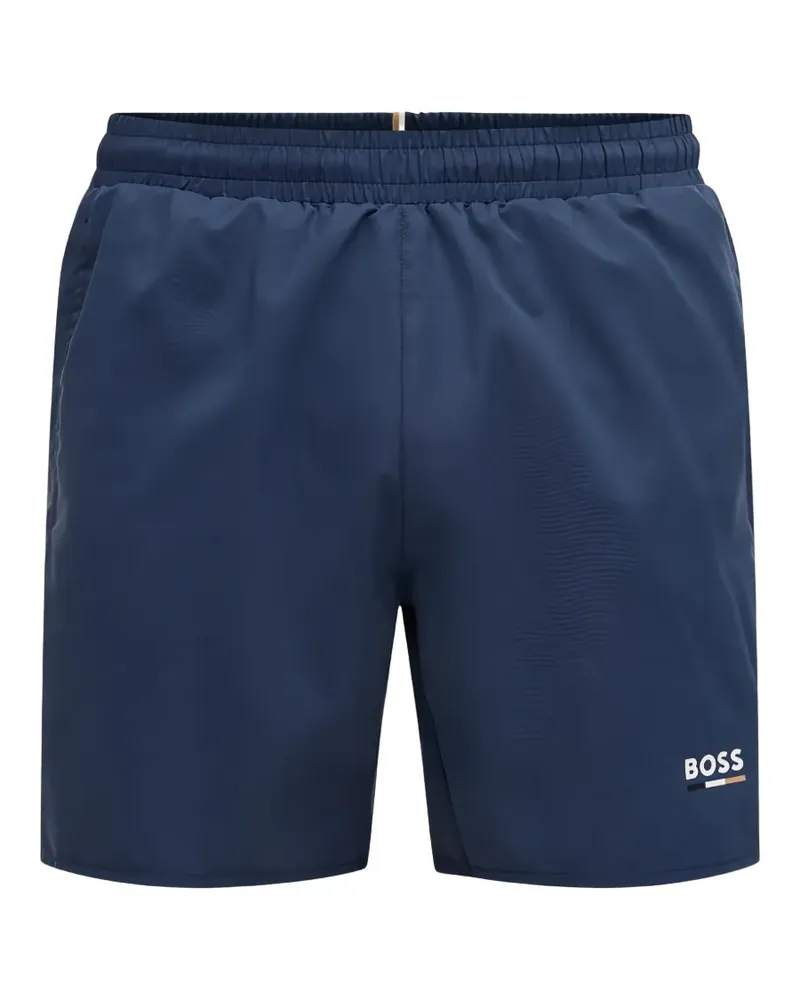 HUGO BOSS Badeshorts mit Schwertfisch - Blau Blau