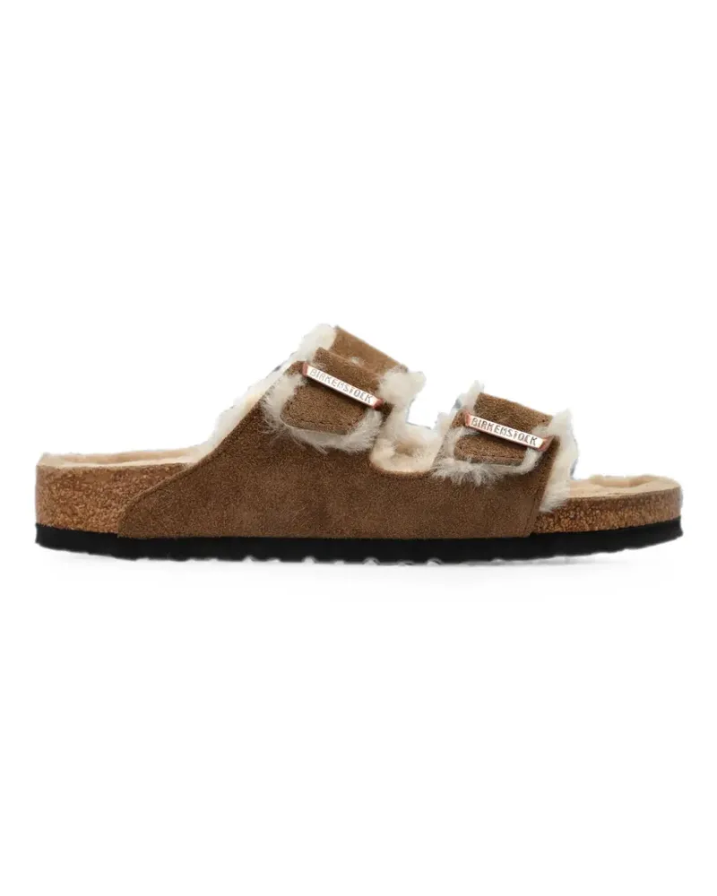 Birkenstock Arizona shearling sandals - Braun Braun