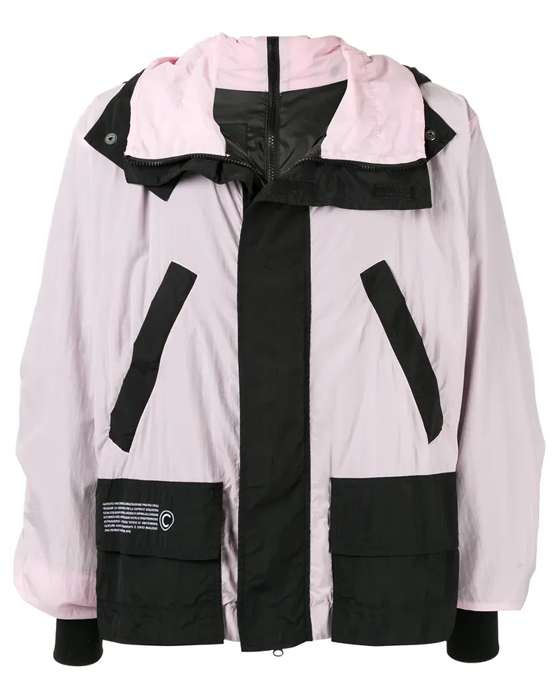 Colmar Windbreaker in Colour-Block-Optik - Rosa Rosa