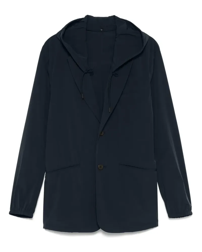 Emporio Armani Sakko mit Kapuze - Blau Blau