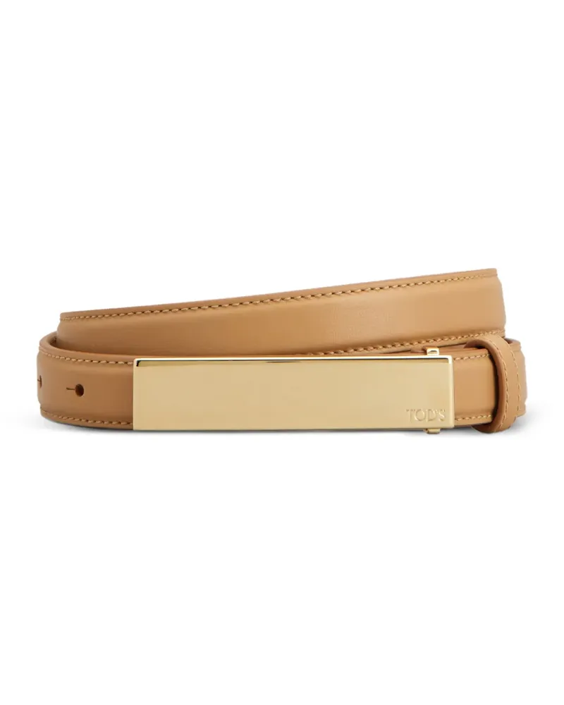 TOD'S Gürtel aus Leder - Nude Nude