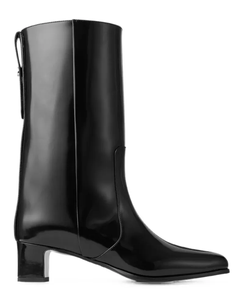 Jimmy Choo Caly Mid Stiefel 45mm - Schwarz Schwarz