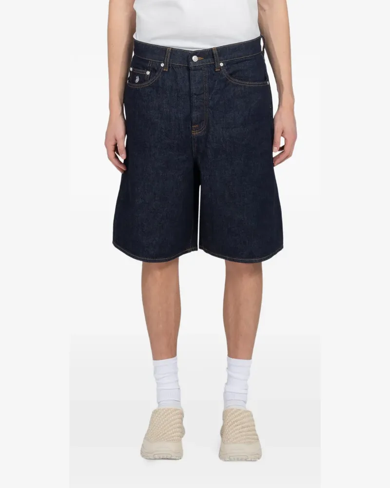 Stüssy Big Ol denim shorts - Blau Blau