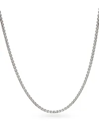 David Yurman 14kt Gelbgoldhalskette Silber