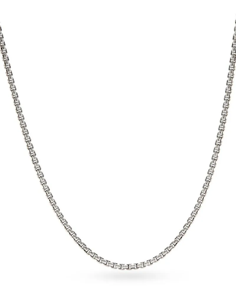 David Yurman 14kt Box Chain Gelbgoldhalskette 1,7mm - Silber Silber