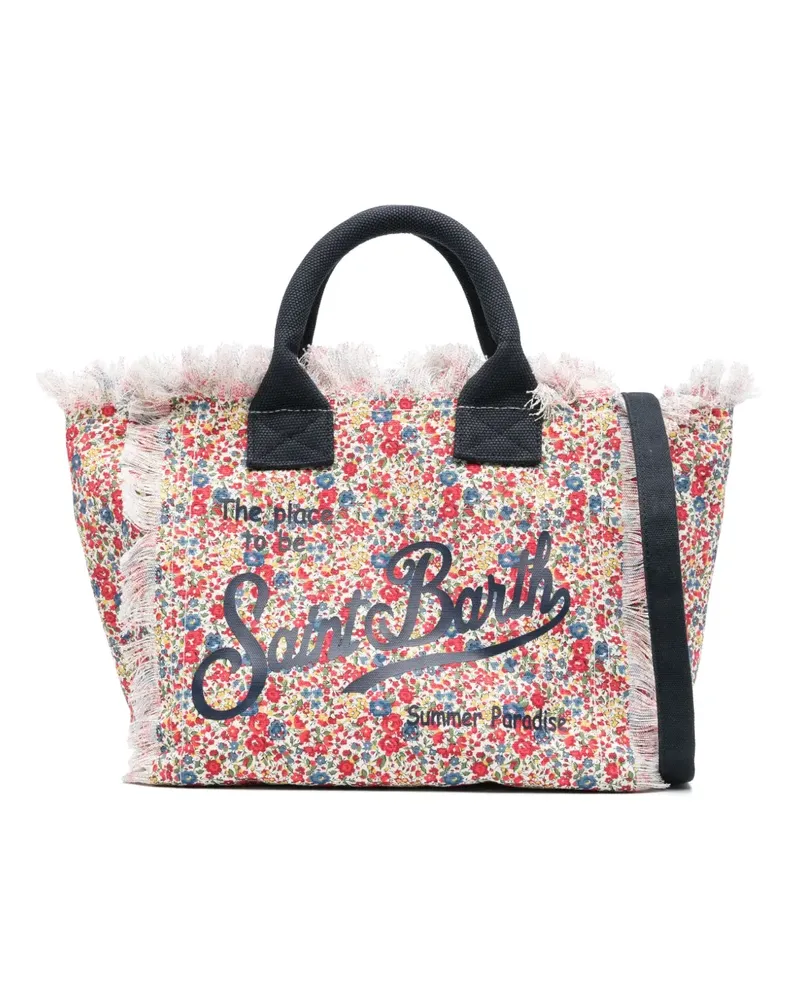 MC2 Saint Barth Shopper mit Logo-Print - Rot Rot