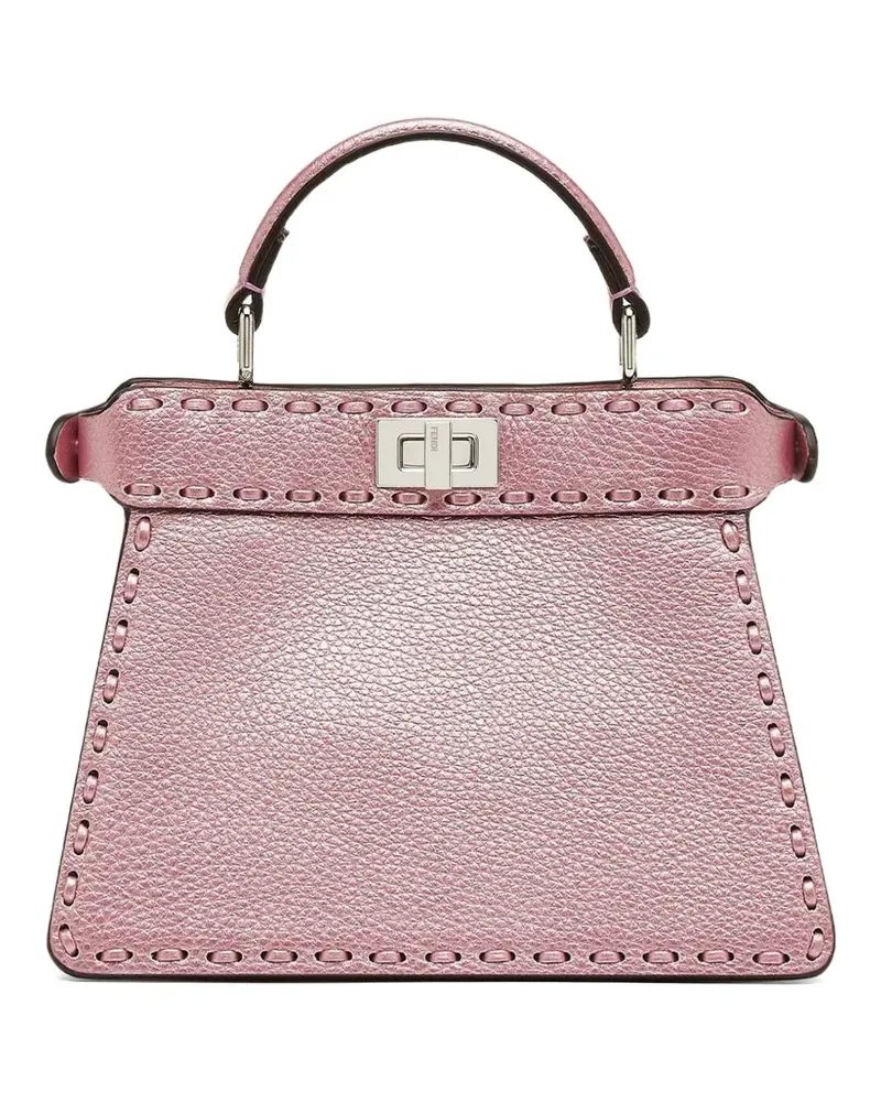 Fendi Handtasche mit Drehverschluss - Rosa Rosa