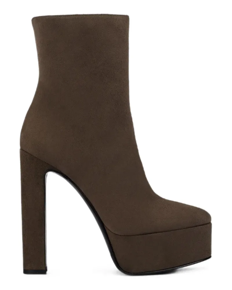 Le Silla Nora Stiefeletten mit Plateau - Braun Braun
