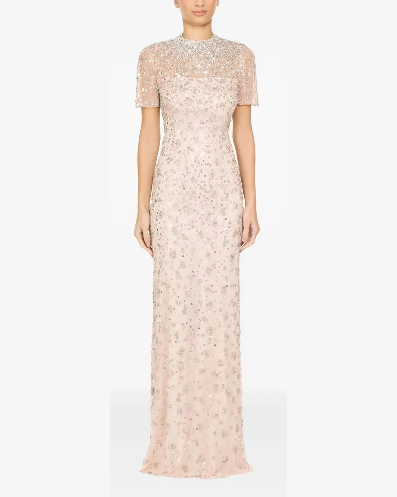 Jenny Packham Orchid Maxikleid - Rosa Rosa