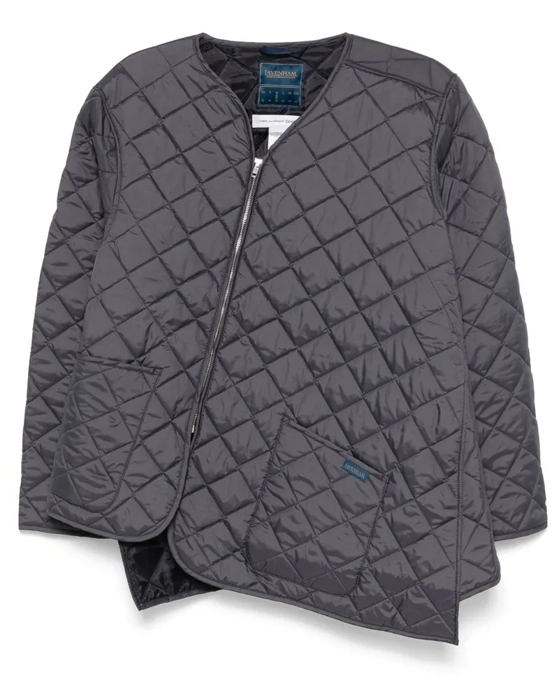 Comme des Garçons Asymmetrische Jacke - Blau Blau