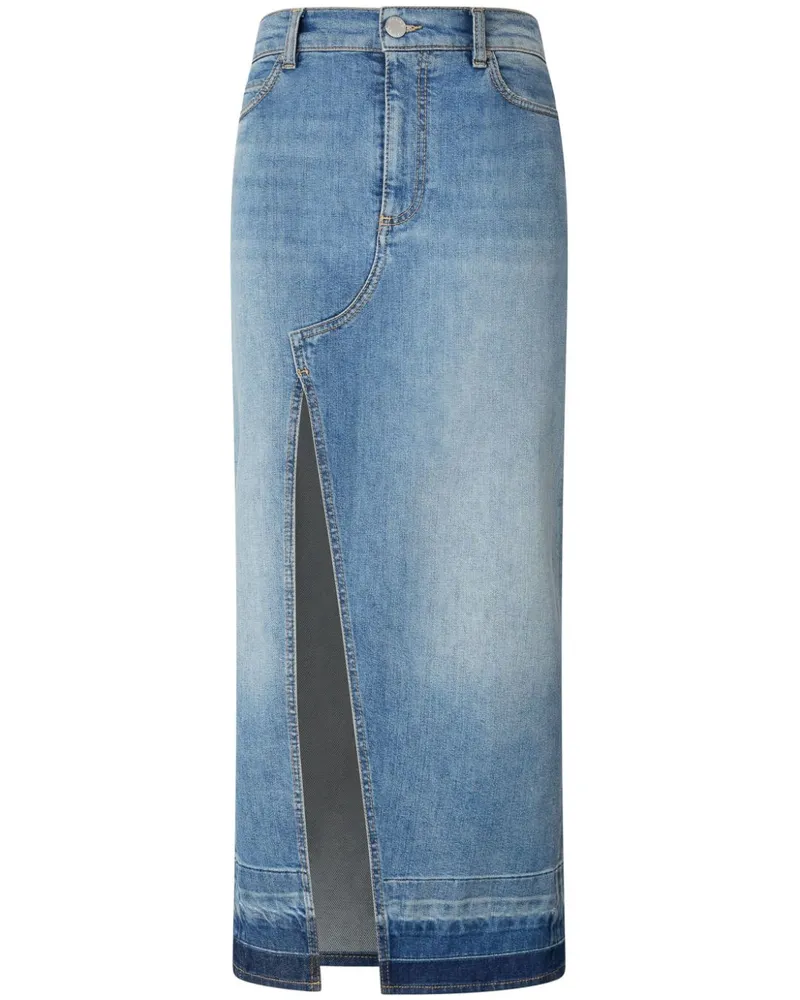 Pinko Maxirock aus Denim - Blau Blau