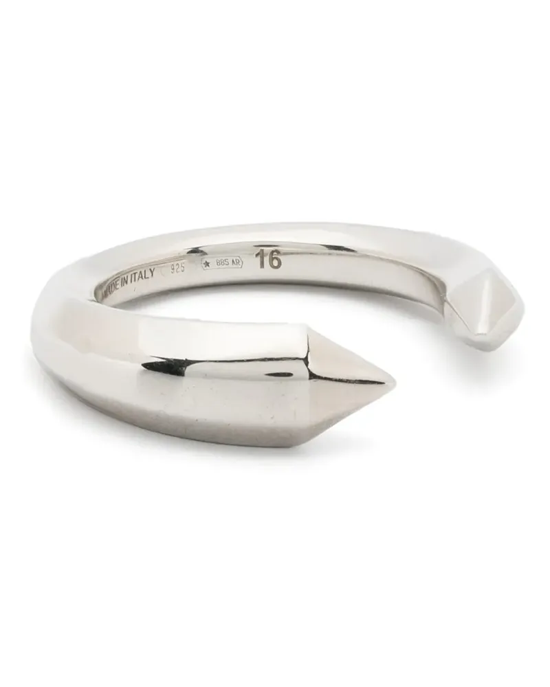 Fersera The Sculptor’s spike-detail open-band ring - Silber Silber