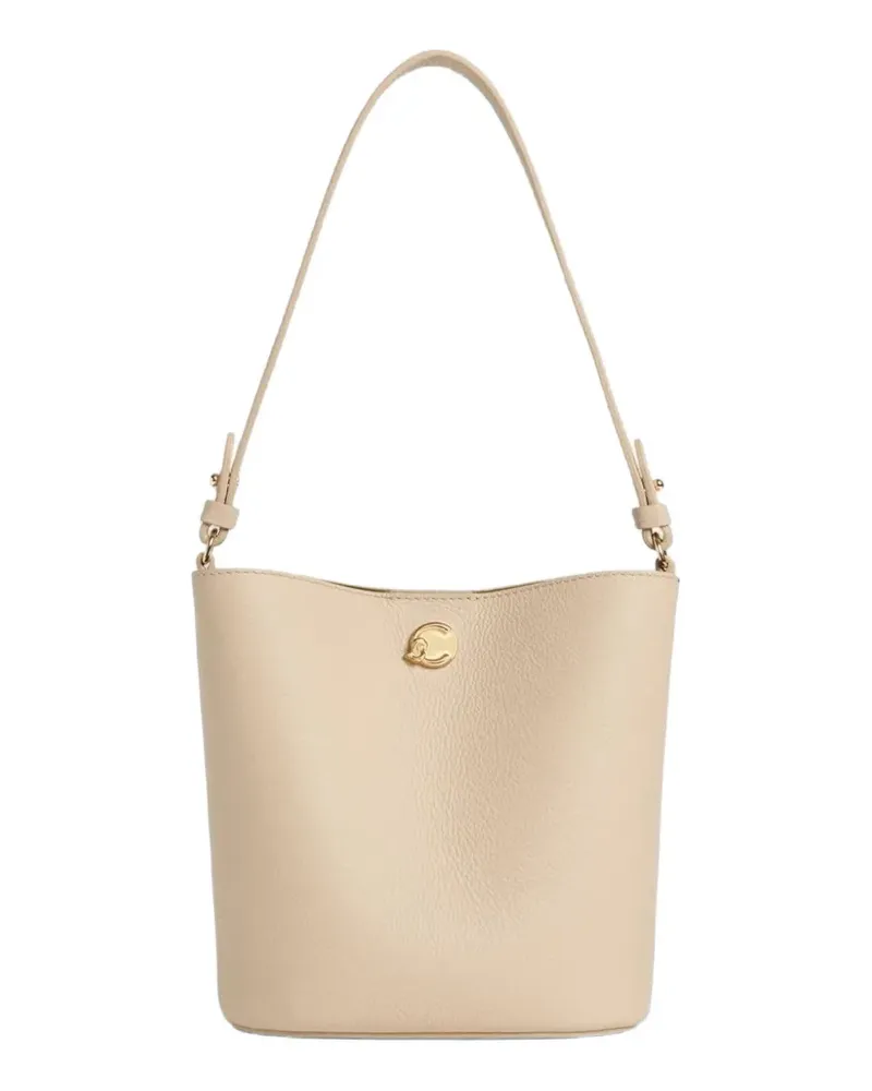 Coccinelle mini Nikla shoulder bag - Nude Nude