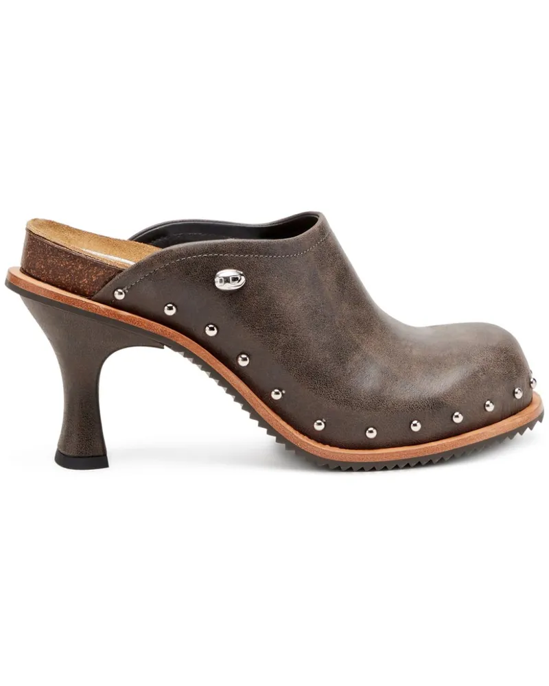 Diesel D-Woodstock Mules 80mm - Braun Braun