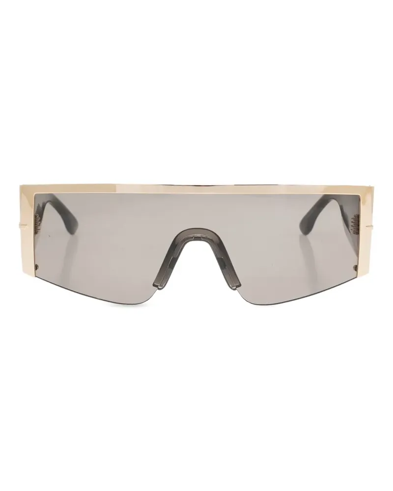 Victoria Beckham geometric-frame sunglasses - Gold Gold