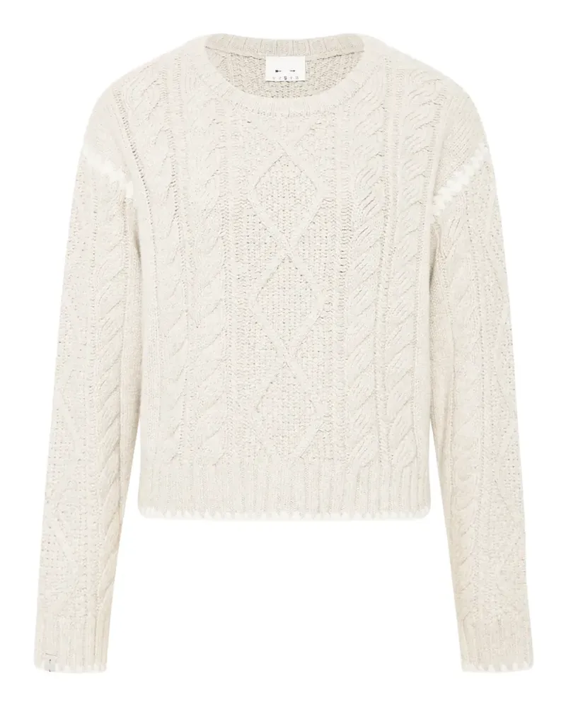 The Upside Xanthe Pullover mit Zopfmuster - Nude Nude