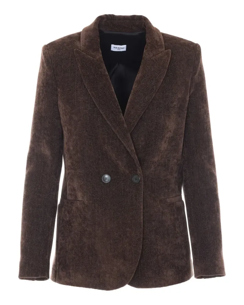 Rue du Bac double-breasted blazer - Braun Braun