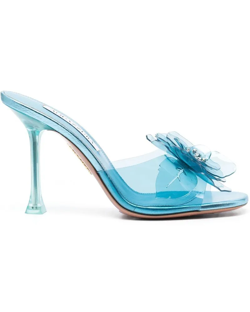 Aquazzura Zsa Zsa Sandalen 95mm - Blau Blau