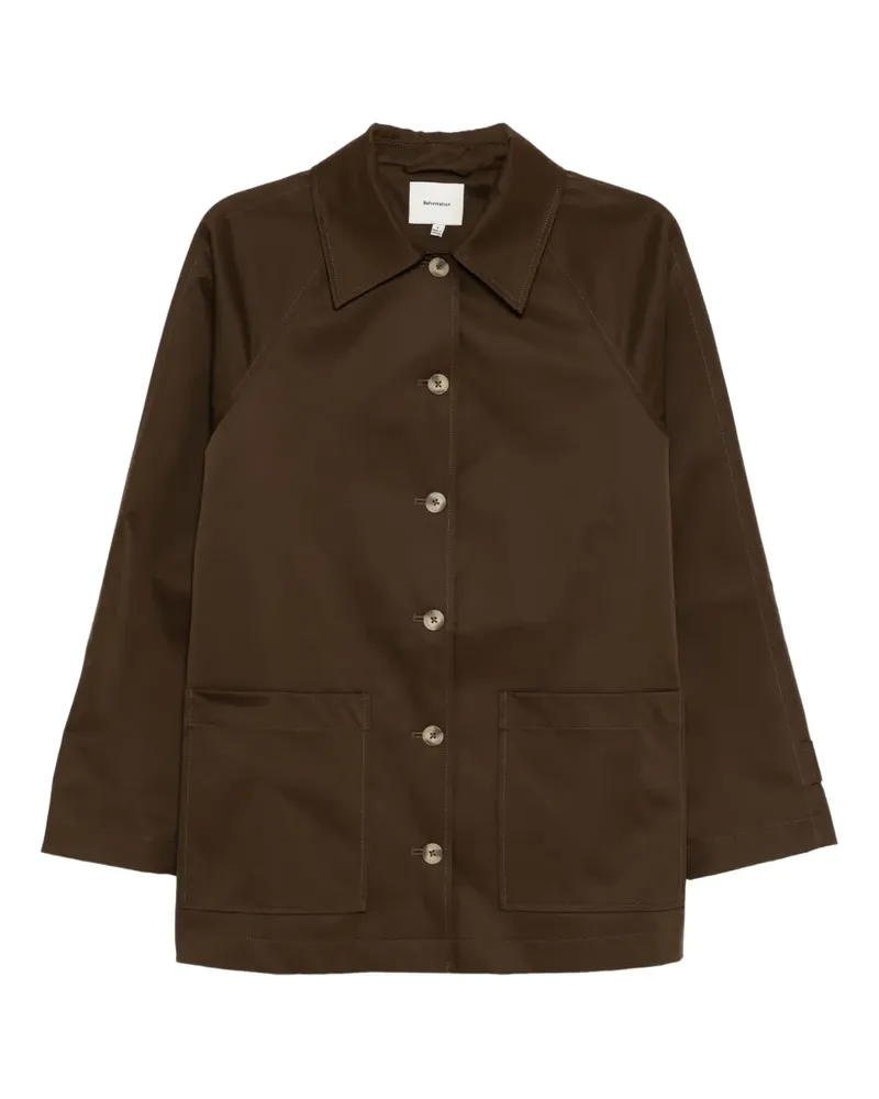 Reformation Fisher jacket - Braun Braun