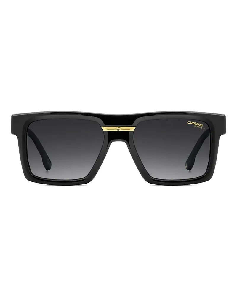 Carrera rectangle-frame sunglasses - Schwarz Schwarz