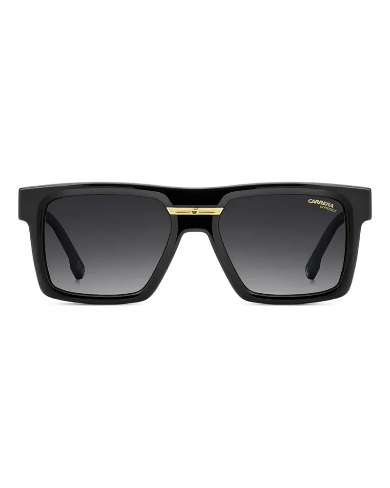 Carrera rectangle-frame sunglasses - Schwarz Schwarz