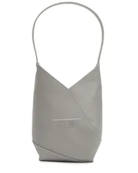 Maison Margiela Japanese Satin Shopper Grau