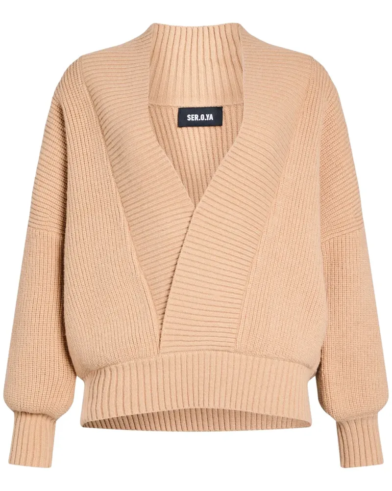 SER.O.YA Morana Pullover - Nude Nude